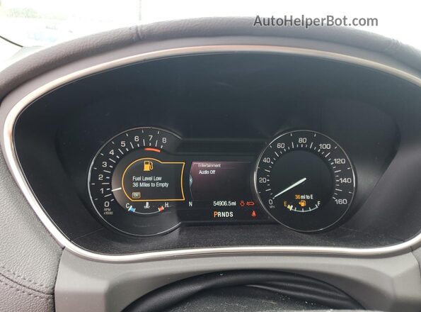 2LMPJ8LR0JBL19516 2018 LINCOLN MKX Beige Widok zestawu wskaźników