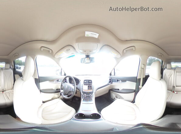 2LMPJ8LR0JBL19516 2018 LINCOLN MKX Beige Widok wnętrza 360 stopni