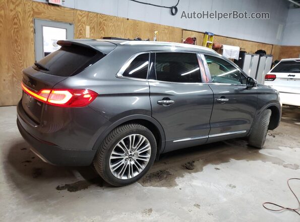 2LMPJ8LR7JBL19643 2018 LINCOLN MKX Серый Задняя правая четверть