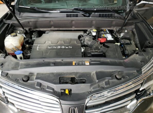 2LMPJ8LR7JBL19643 2018 LINCOLN MKX Серый Вид подкапотного пространства