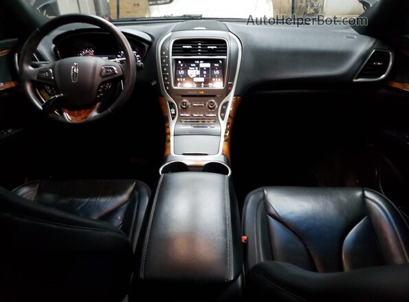 2LMPJ8LR7JBL19643 2018 LINCOLN MKX Серый Вид панели приборов