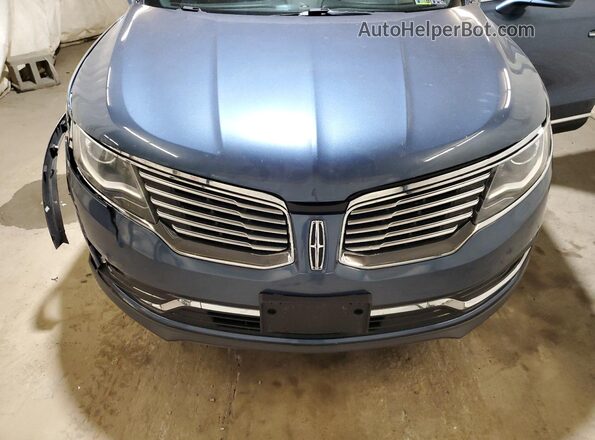 2LMPJ8LRXJBL29907 2018 LINCOLN MKX Синий Вид подкапотного пространства