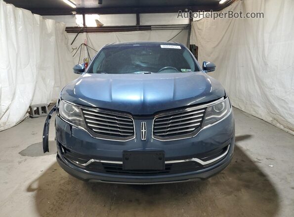 2LMPJ8LRXJBL29907 2018 LINCOLN MKX Синий Вид спереди