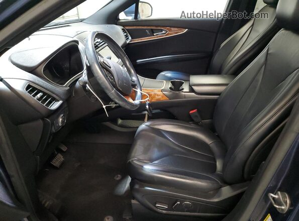 2LMPJ8LRXJBL29907 2018 LINCOLN MKX Синий Вид салона спереди