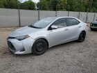 2018 Toyota Corolla L Silver vin: 2T1BURHE3JC073694