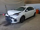 2019 Toyota Corolla L White vin: 2T1BURHE7KC208936