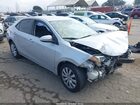 2018 Toyota Corolla Le Silver vin: 2T1BURHEXJC986114
