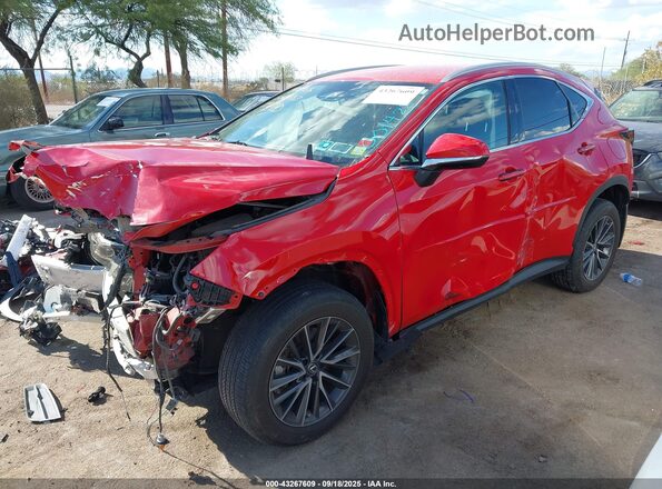 2T2ADCEZ5NC001428 2022 LEXUS NX 250 Красный Передняя левая четверть