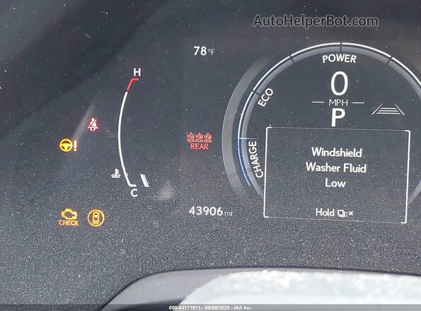 2T2BBMCA0PC013311 2023 LEXUS RX Black Widok wnętrza 360 stopni