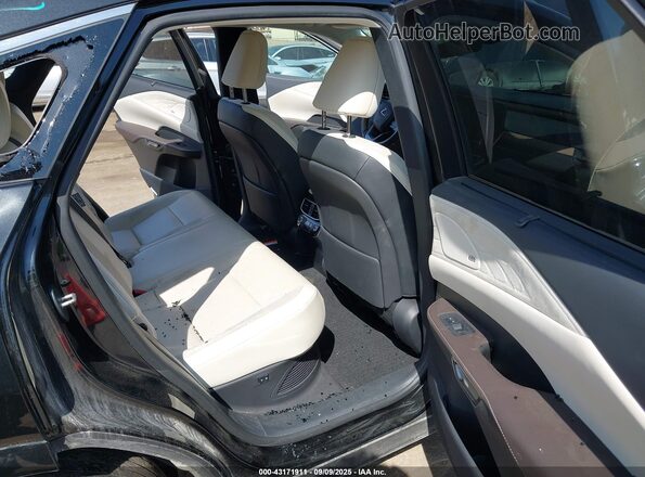 2T2BBMCA0PC013311 2023 LEXUS RX Black Widok naklejki z numerem VIN