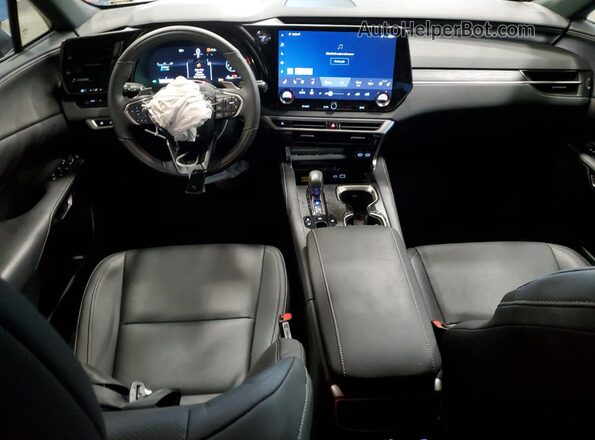 2T2BBMCA9SC067327 2025 LEXUS RX Black Вид панелі приладів
