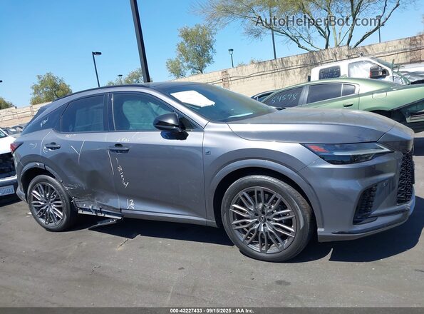 2T2BCMEA8PC002664 2023 LEXUS RX 500H Gray Սալոնի հետևի տեսք