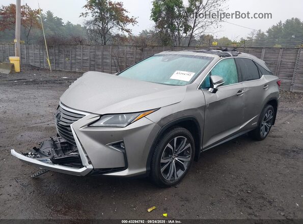 2T2BGMCA6KC038708 2019 LEXUS RX 450H Gold Przód lewy