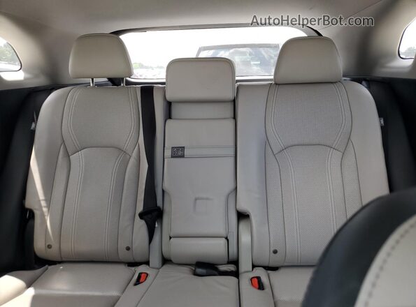 2T2BZMCA2JC136627 2018 LEXUS RX Gray Հետևի նստատեղերի տեսք