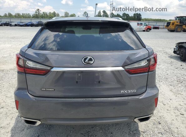 2T2BZMCA2JC136627 2018 LEXUS RX Gray Հետևի տեսք