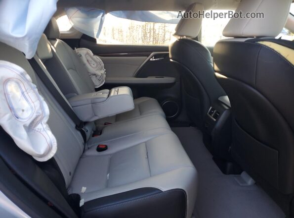 2T2BZMCA3JC150987 2018 LEXUS RX Silver უკანა სალონის ხედი