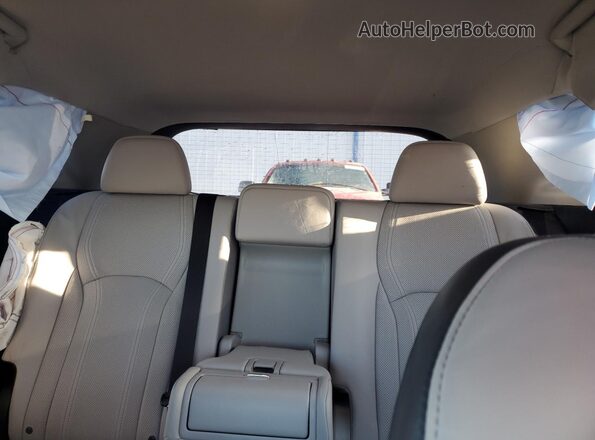 2T2BZMCA3JC150987 2018 LEXUS RX Silver უკანა სავარძლების ხედი