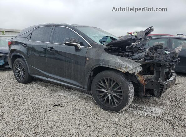 2T2BZMCA3JC158149 2018 LEXUS RX Black Delantero derecho