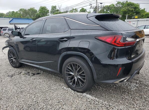 2T2BZMCA3JC158149 2018 LEXUS RX Black Trasero izquierdo