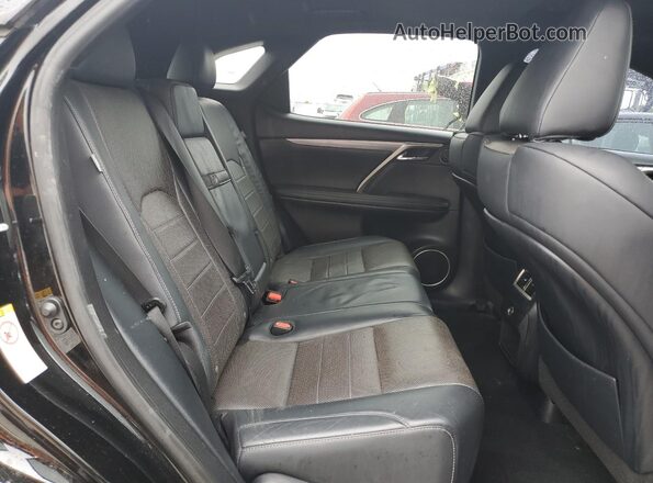2T2BZMCA3JC158149 2018 LEXUS RX Black Vista interior trasera