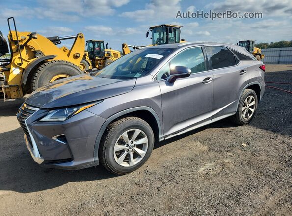 2T2BZMCA3JC159365 2018 LEXUS RX Gray Przód lewy