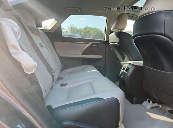 2T2BZMCA3JC159365 2018 LEXUS RX Gray Widok wnętrza z tyłu