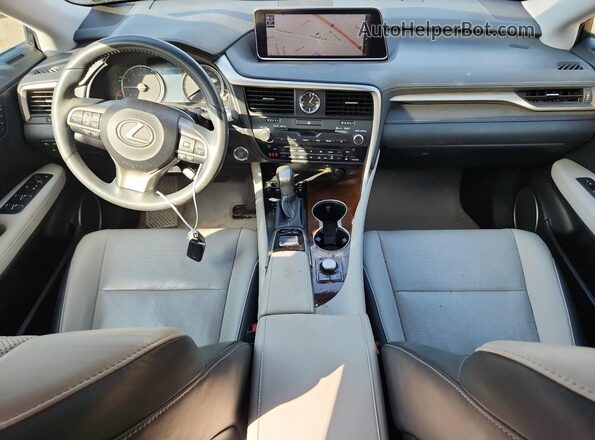 2T2BZMCA3JC159365 2018 LEXUS RX Gray Widok deski rozdzielczej