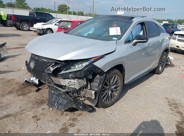 2T2BZMCA6HC096899 2017 LEXUS RX 350 Silver Առջևի ձախ երեք քառորդ տեսարան