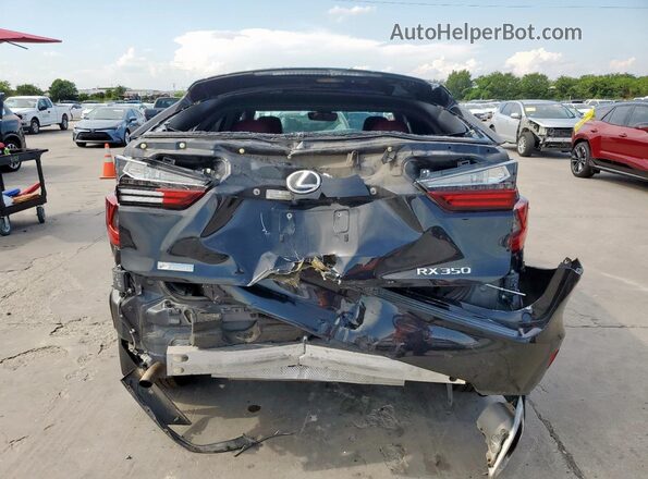 2T2BZMCA6JC141068 2018 LEXUS RX Черный Вид сзади