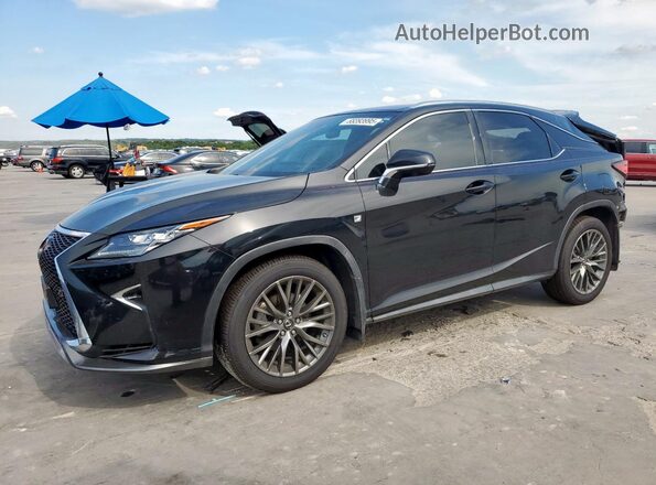 2T2BZMCA6JC141068 2018 LEXUS RX Черный Передняя левая четверть