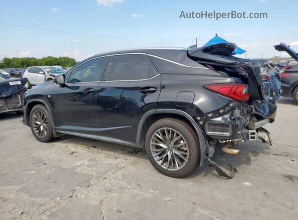 2T2BZMCA6JC141068 2018 LEXUS RX Черный Задняя левая четверть