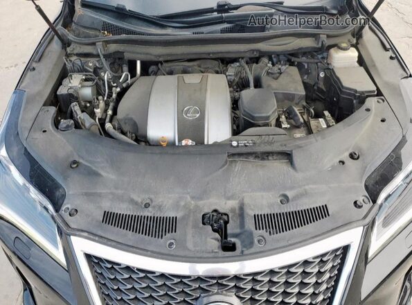 2T2BZMCA6JC141068 2018 LEXUS RX Черный Вид подкапотного пространства
