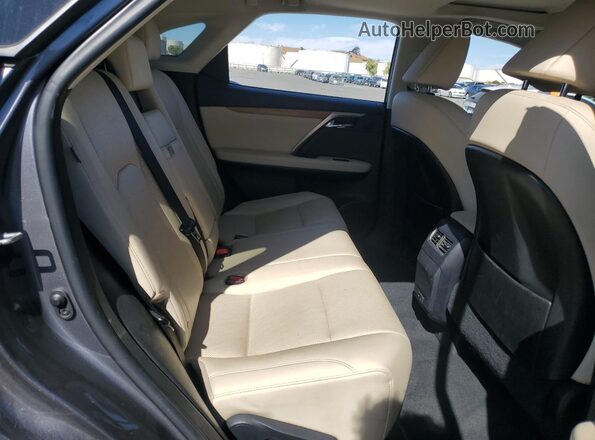 2T2HGMDA0MC062515 2021 LEXUS RX Black Widok wnętrza z tyłu