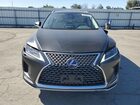 2021 Lexus Rx 450h Black vin: 2T2HGMDA0MC062515