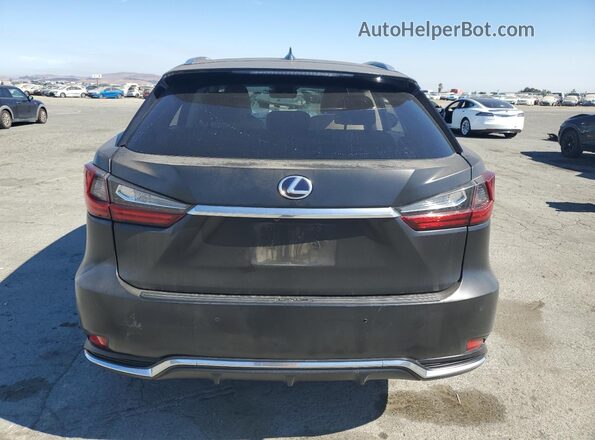 2T2HGMDA0MC062515 2021 LEXUS RX Black Widok z tyłu