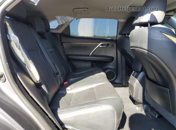 2T2HZMAAXMC216825 2021 LEXUS RX Charcoal Widok wnętrza z tyłu