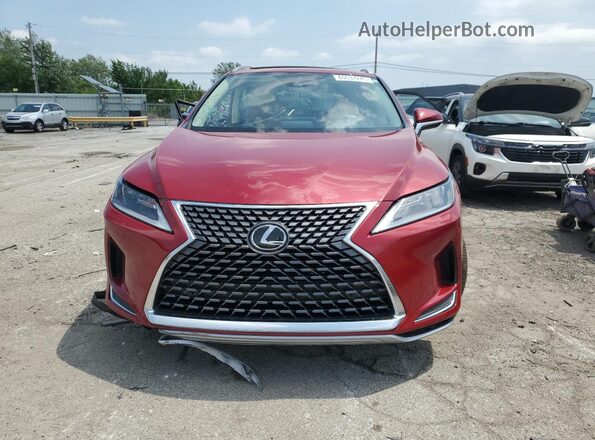 2T2HZMDA0MC280223 2021 LEXUS RX Red Widok z przodu