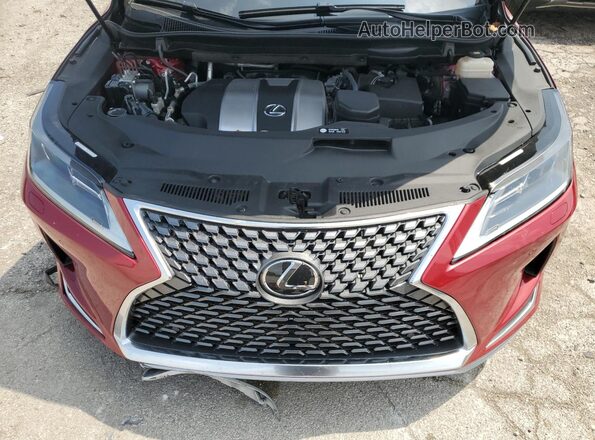 2T2HZMDA0MC280223 2021 LEXUS RX Red Widok komory silnika