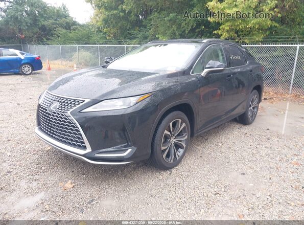 2T2HZMDA5LC236376 2020 LEXUS RX 350 Черный Передняя левая четверть