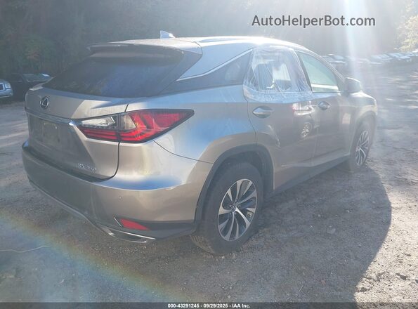 2T2HZMDA7MC269042 2021 LEXUS RX 350 Серебряный Задняя правая четверть