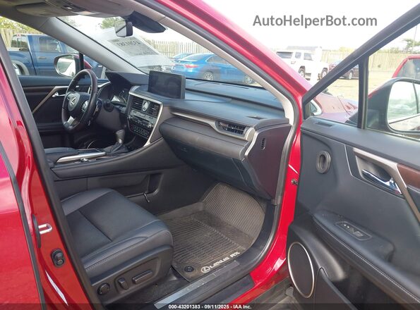 2T2HZMDA8MC302615 2021 LEXUS RX Красный Вид салона спереди