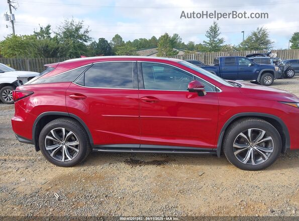 2T2HZMDA8MC302615 2021 LEXUS RX Красный Вид задней части салона
