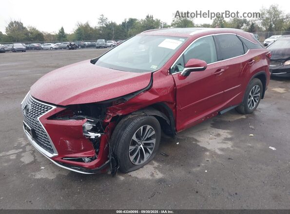 2T2HZMDA9MC272508 2021 LEXUS RX 350 Красный Передняя левая четверть