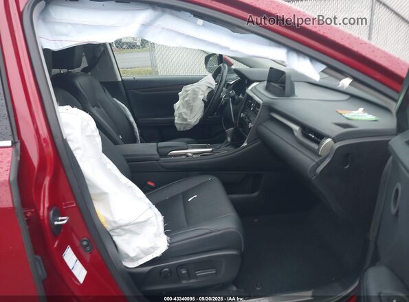 2T2HZMDA9MC272508 2021 LEXUS RX 350 Красный Вид салона спереди