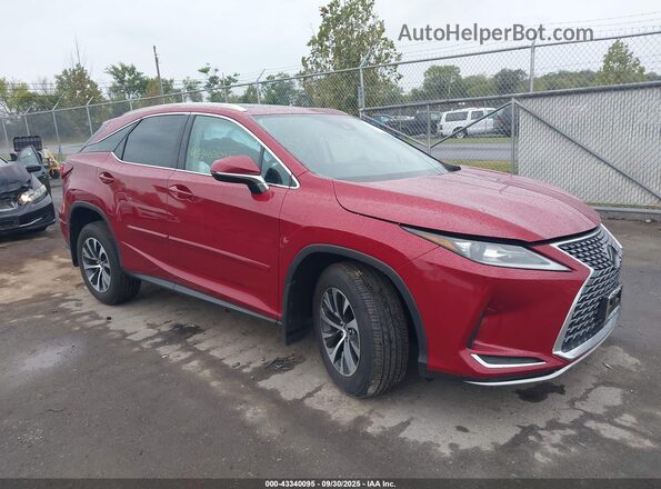 2T2HZMDA9MC272508 2021 LEXUS RX 350 Красный Передняя правая четверть