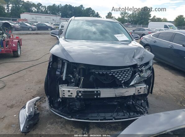 2T2HZMDAXNC360369 2022 LEXUS RX 350 Серый Вид задней части салона