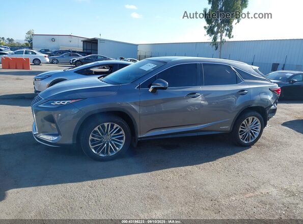 2T2JGMDAXLC048847 2020 LEXUS RX 450H Gray 