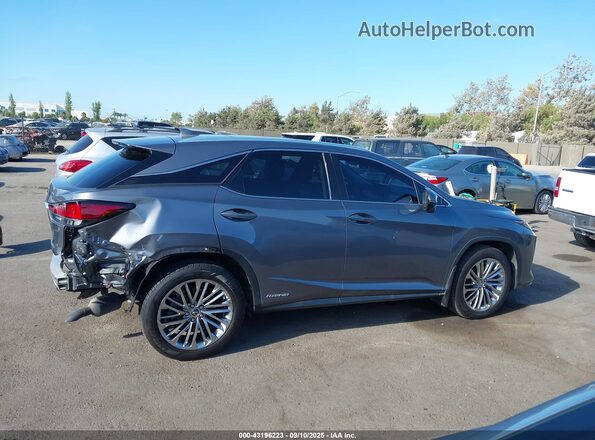 2T2JGMDAXLC048847 2020 LEXUS RX 450H Gray Vista interior de 360 grados