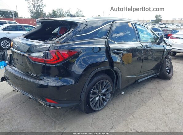 2T2YZMDA0LC228234 2020 LEXUS RX 350 Черный Задняя правая четверть