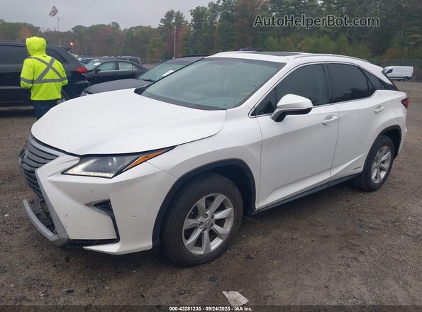 2T2ZFMCA1GC001414 2016 LEXUS RX 450H Белый Передняя левая четверть